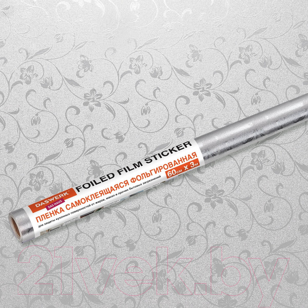 Изображение товара Пленка защитная для кухни Daswerk Алюминиевая / 607849 (серебро)