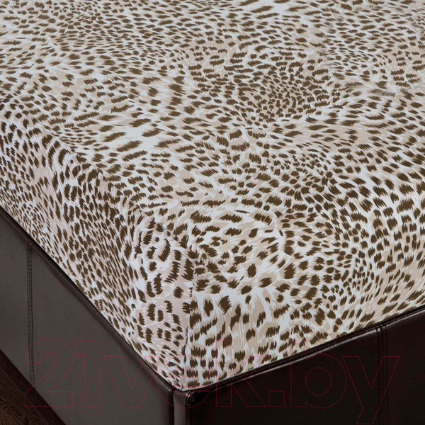 Изображение товара Простыня АртПостель На резинке Леопард 256 (200x200x20)