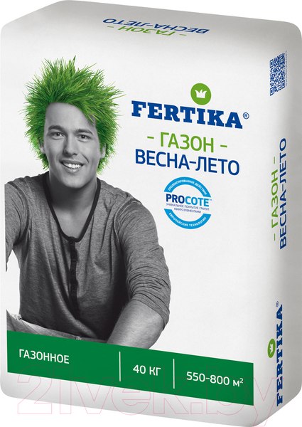 Изображение товара Удобрение Fertika Газонное. Весна-Лето (40кг)
