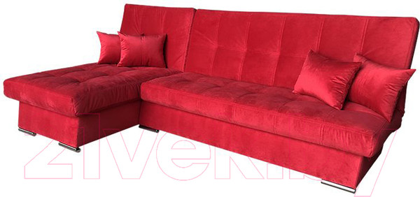 Изображение товара Диван угловой Асмана Марсель без подлокотников правый (банни 02)