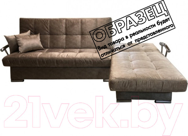 Изображение товара Диван угловой Асмана Марсель левый (хром/PG-2)