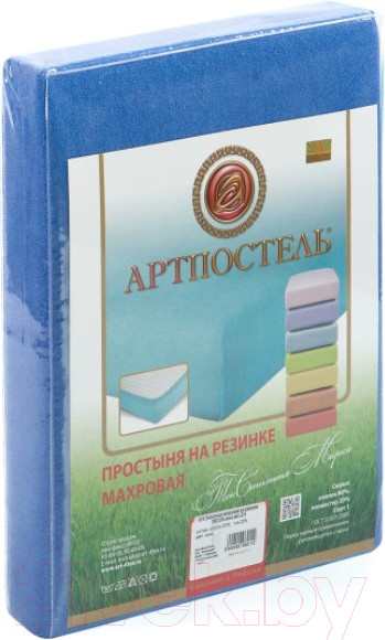 Изображение товара Простыня АртПостель На резинке Ирис 271 (90x200x20)