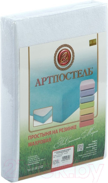 Изображение товара Простыня АртПостель На резинке Подснежник 274 (160x200x20)