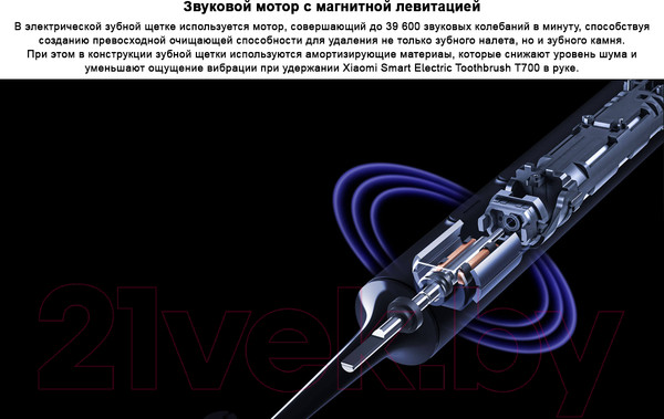 Изображение товара Электрическая зубная щетка Xiaomi Electric Toothbrush T700 / MES604/BHR5575GL
