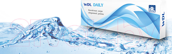 Изображение товара Комплект контактных линз WDL Daily BC 8.6 -2.75