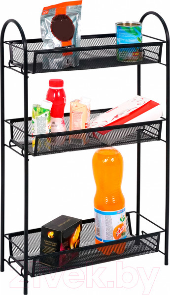 Изображение товара Этажерка ЗМИ Ладья 13 / Э 399 (черный)