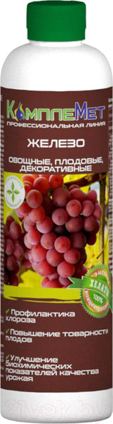 Изображение товара Удобрение КомплеМет Комплексное Железо (400мл)