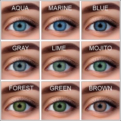 Изображение товара Контактная линза WDL Color Monthly BC 8.6 green -2.50