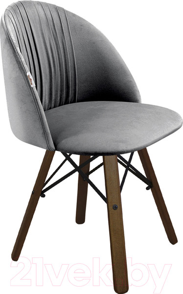 Изображение товара Стул Sheffilton SHT-ST35-1/S70 (угольно-серый/темный орех/черный)