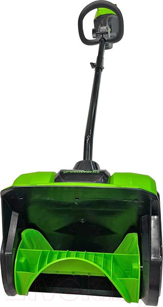 Изображение товара Снегоуборщик аккумуляторный Greenworks GD60SSK4 60V / 2602607UB (с АКБ 4Ач и ЗУ)