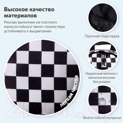 Изображение товара Рюкзак Brauberg Positive Black And White / 270777