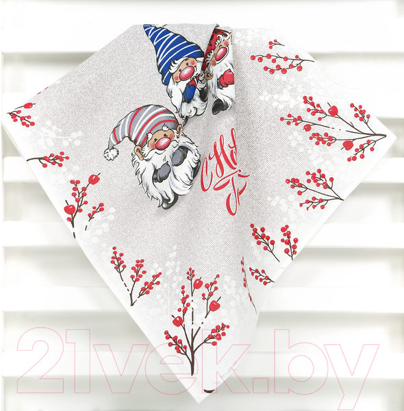 Изображение товара Набор полотенец АртПостель Гномики из рогожки 45x60 / НЗ_ПКР45.60