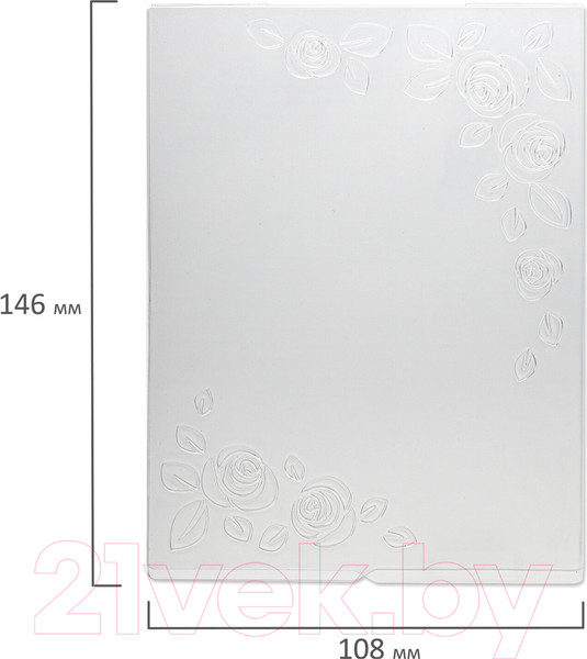 Изображение товара Клише для тиснения Остров Сокровищ 3D Розы / 663797