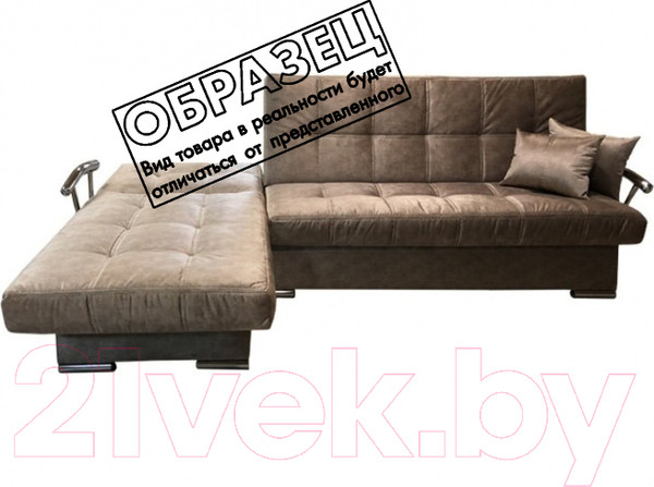 Изображение товара Мягкая мебель Асмана Марсель правый (хром/PG-2)