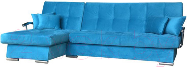 Изображение товара Диван угловой Асмана Марсель правый (хром/ловели 22)