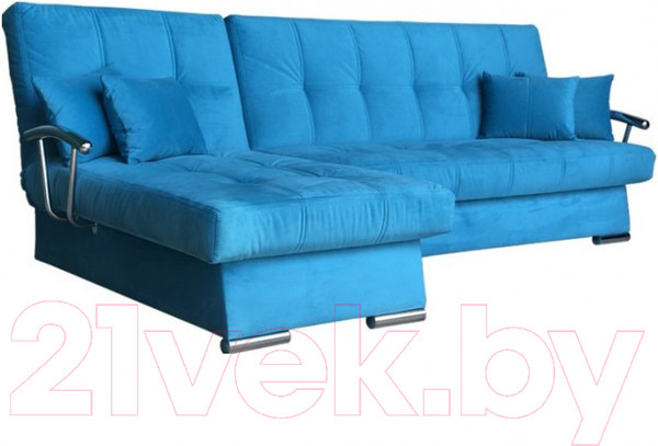 Изображение товара Диван угловой Асмана Марсель правый (хром/ловели 22)