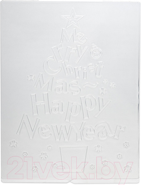 Изображение товара Клише для тиснения Остров Сокровищ 3D Елочка / 663803