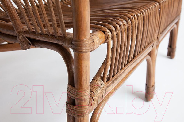Изображение товара Комплект садовой мебели Tetchair New Bogota с диваном (коричневый кокос)