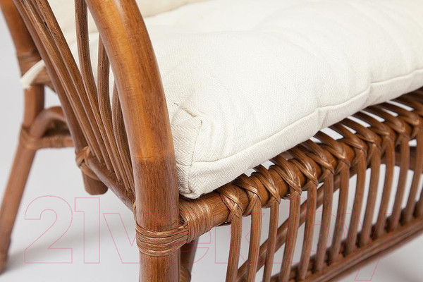 Изображение товара Комплект садовой мебели Tetchair New Bogota с диваном (коричневый кокос)