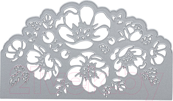 Изображение товара Нож для вырубки и тиснения Остров Сокровищ Цветочный кармашек / 663822