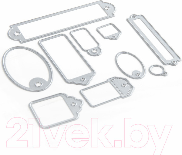 Изображение товара Набор ножей для вырубки и тиснения Остров Сокровищ Бирки / 663823 (10шт)