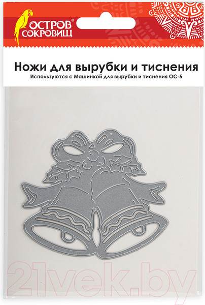 Изображение товара Нож для вырубки и тиснения Остров Сокровищ Колокольчики / 663825