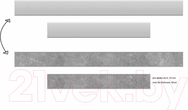 Изображение товара Трап для душа Plast Brno Design SZA4550