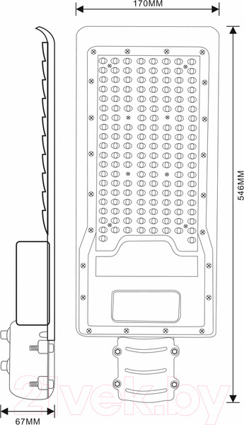 Изображение товара Светильник уличный ЭРА SPP-502-0-50K-150 / Б0051834