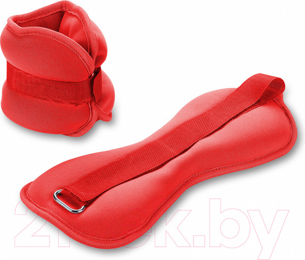 Изображение товара Комплект утяжелителей Indigo Sport Фитнес SM-402 (2x2кг, красный)