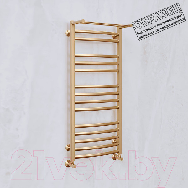 Изображение товара Полотенцесушитель водяной Terminus Енисей П15 500x1200 (с полкой)