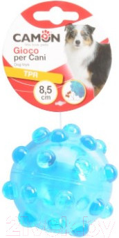 Изображение товара Игрушка для собак Camon Мячик из резины для вкусняшек / AD064/C