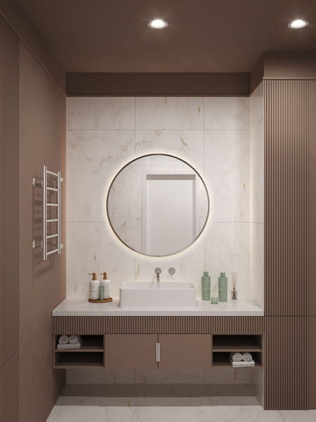 Изображение товара Полотенцесушитель водяной Terminus Аврора П6 400x600 (с боковым подключением 500)