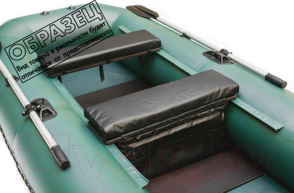 Изображение товара Накладка на банку Leader Boats С сумкой / 1482021 (р-р 95/20, серый)