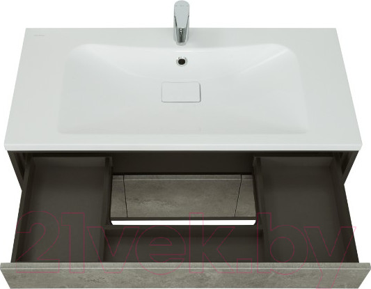 Изображение товара Тумба с умывальником Акватон Уэльс 100 (1A2676K1WA6A0)