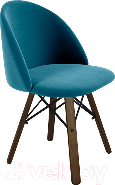 Изображение товара Стул Sheffilton SHT-ST35/S70 (тихий океан/темный орех/черный)