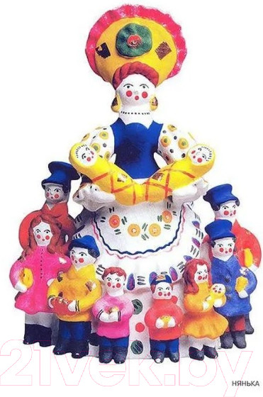 Изображение товара Наглядное пособие Мозаика-Синтез Народное искусство – детям. Дымковская игрушка / МС10632