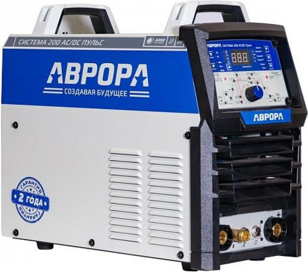 Изображение товара Инвертор сварочный AURORA Система 200 AC/DC Пульс 32249 (2 поколение)