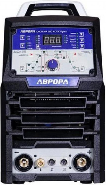 Изображение товара Инвертор сварочный AURORA Система 200 AC/DC Пульс 32249 (2 поколение)