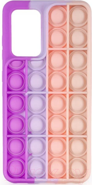 Изображение товара Чехол-накладка Case Pop It для Galaxy A52 (фиолетовый/серый)