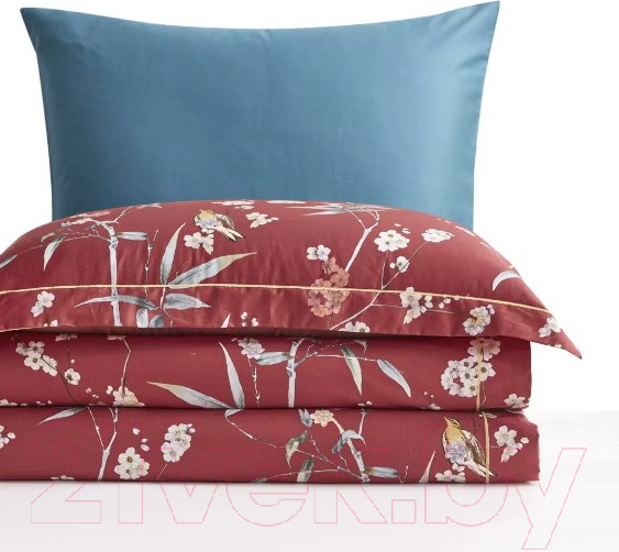 Изображение товара Комплект постельного белья Arya Exclusive Hera / 8680943210074 (красный/голубой)