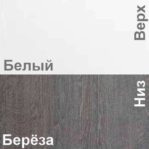 Изображение товара Кухонный гарнитур Кортекс-мебель Корнелия Лира-лайт 1.5м (белый/береза/королевский опал)