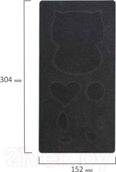 Изображение товара Нож для вырубки и тиснения Остров Сокровищ Совушка / 663833