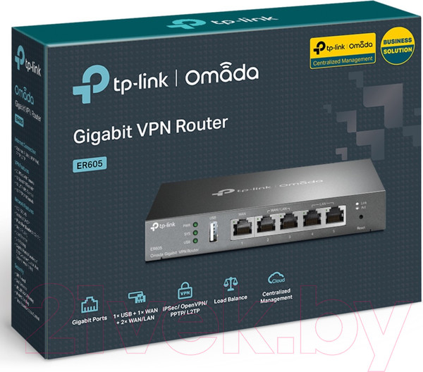 Изображение товара Беспроводной маршрутизатор TP-Link ER605