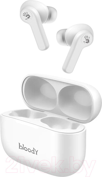 Изображение товара Беспроводные наушники A4Tech Bloody M30 (белый)