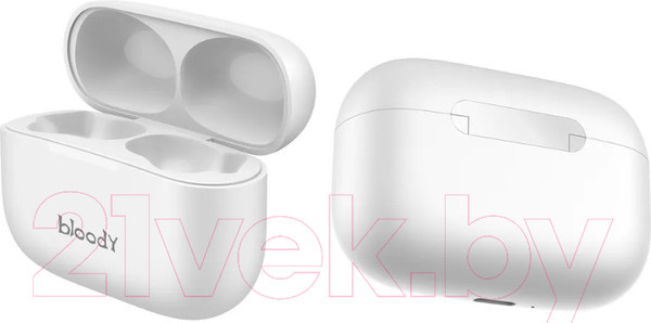 Изображение товара Беспроводные наушники A4Tech Bloody M30 (белый)