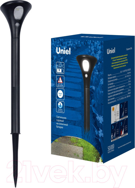 Изображение товара Светильник уличный Uniel Sensor UL-00009372 / USL-F-169/PT630