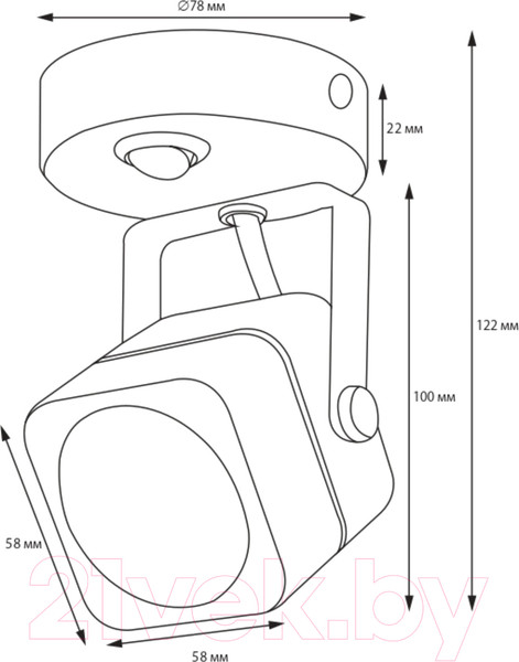 Изображение товара Спот Fametto Sotto DLC-S613 / UL-00009423