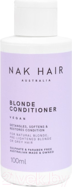 Изображение товара Тонирующий кондиционер для волос Nak Blonde Conditioner (100мл)