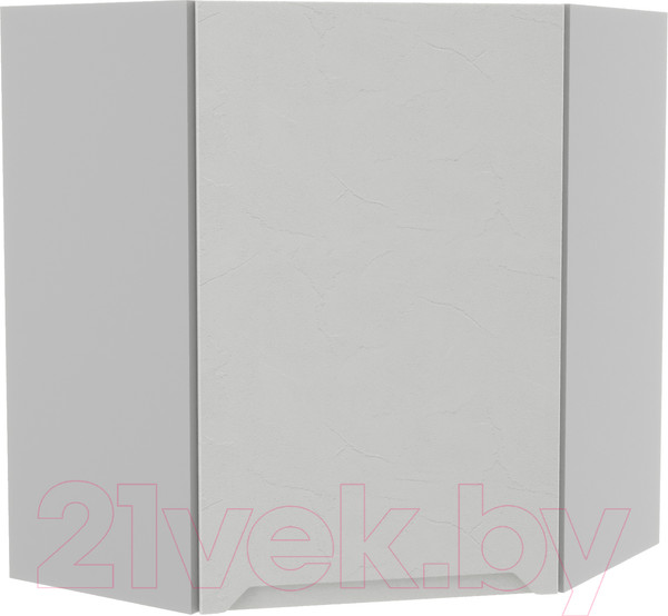 Изображение товара Шкаф навесной для кухни ДСВ Тренто ПУ 600 левый (серый/белый)