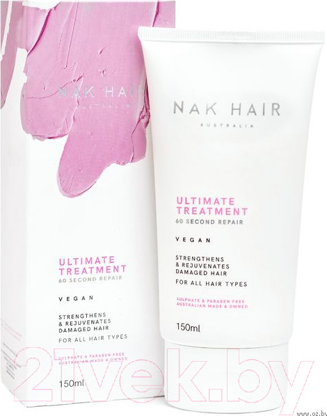 Изображение товара Маска для волос Nak Ultimate Treatment 60 Second Repair (150мл)